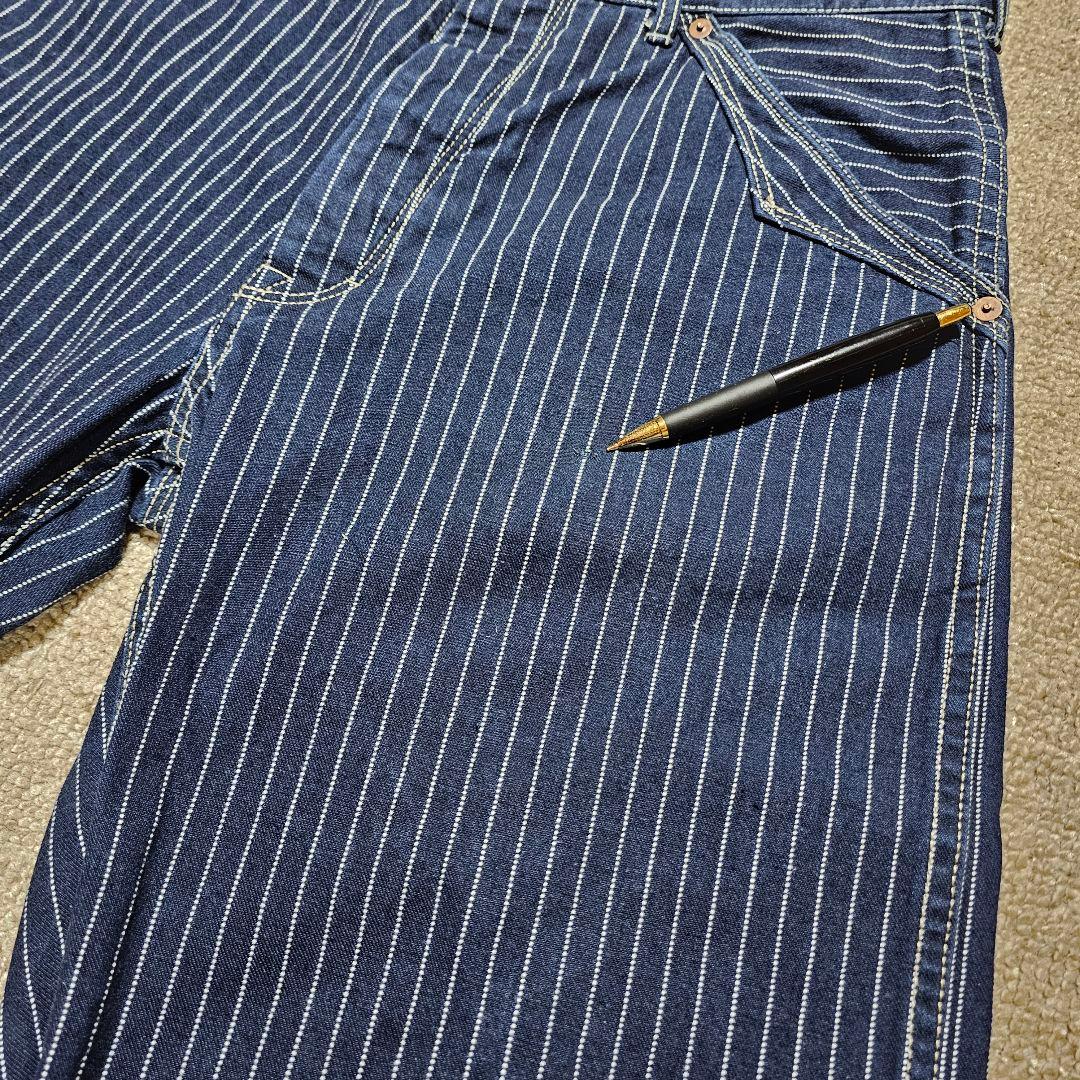 Schott ショット オールドヒッコリー デニムパンツ インディゴ 34インチ