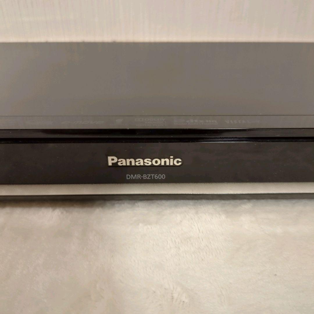 【美品】Panasonic DIGA DMR-BZT600 ブルーレイレコーダー