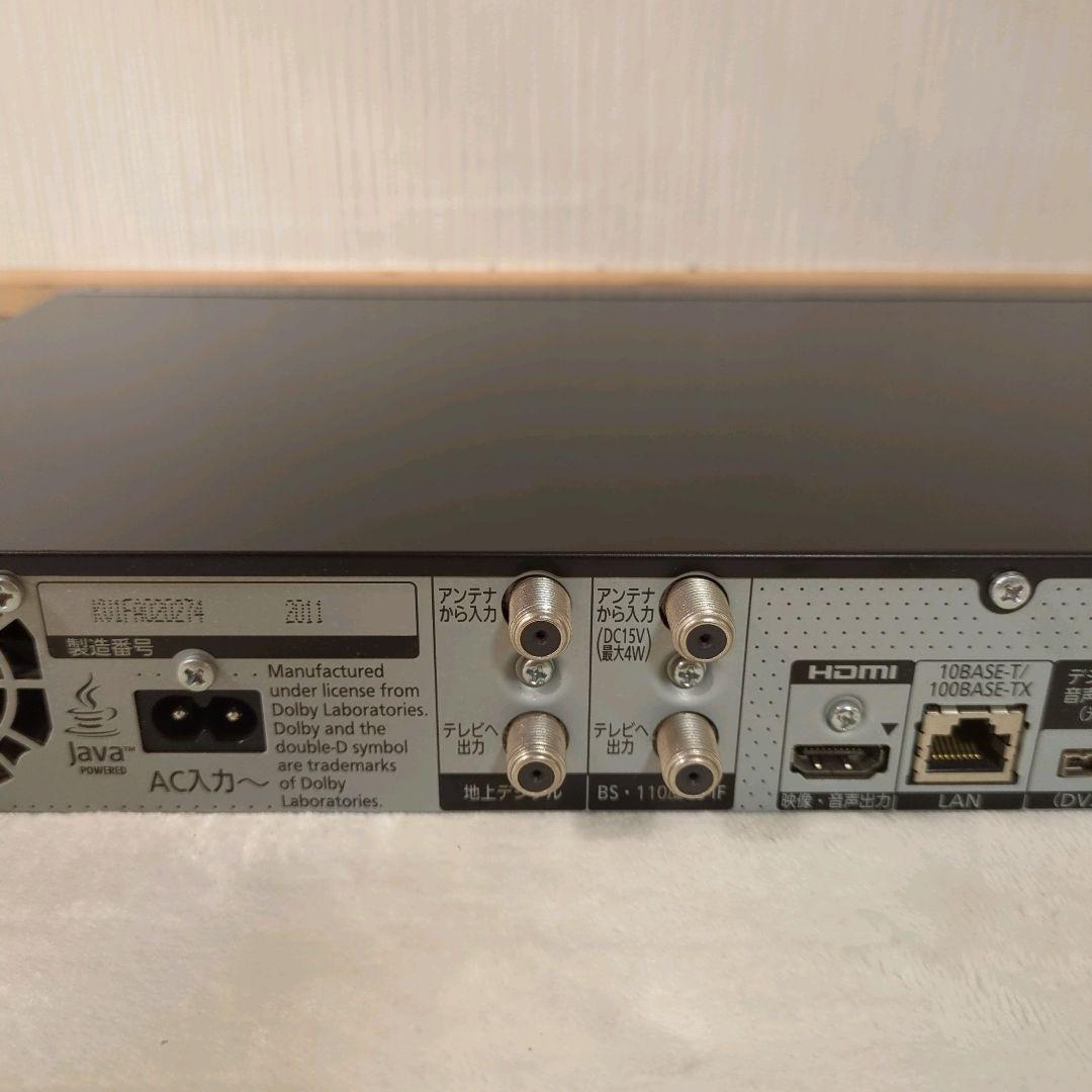 【美品】Panasonic DIGA DMR-BZT600 ブルーレイレコーダー