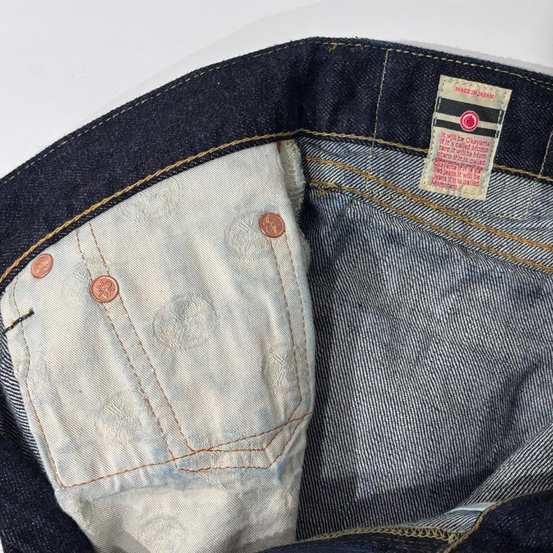 【新品未使用】 桃太郎ジーンズ 1006SPZ 出陣 ミドルストレート 31