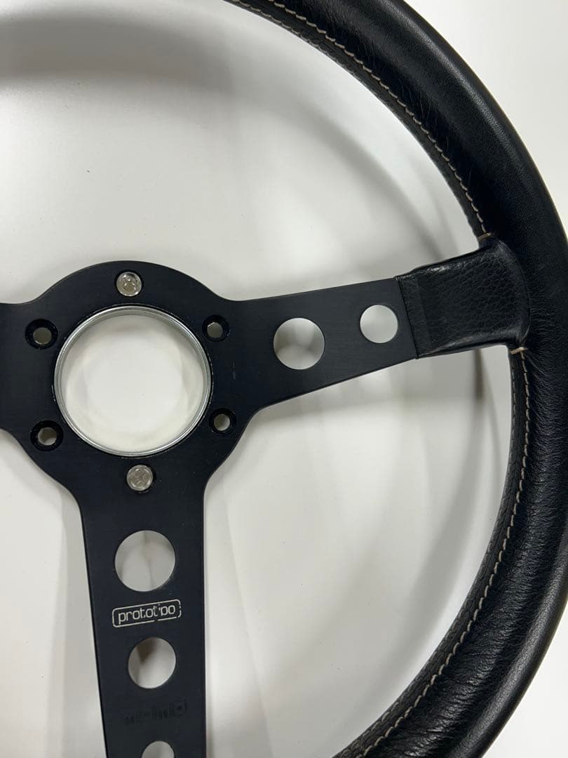 美品MOMO Prototipo ステアリング 35パイ　希少　90年代