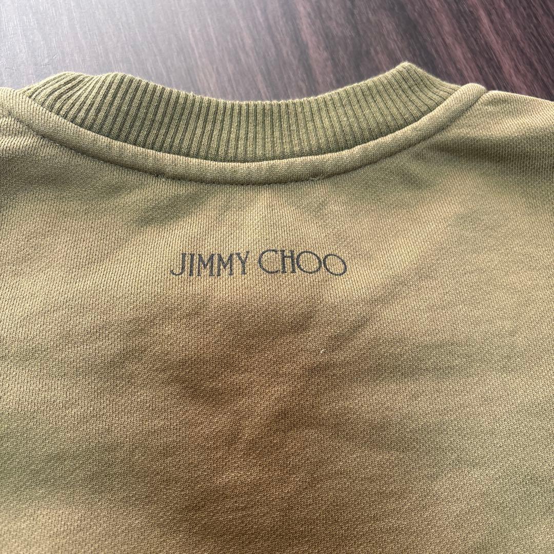 ふぅJIMMY CHOO オリーブ スウェット カーキ