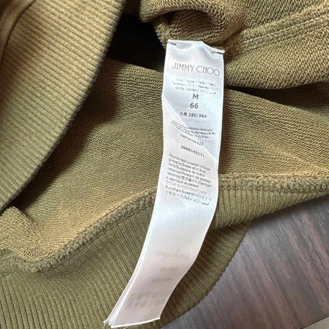 ふぅJIMMY CHOO オリーブ スウェット カーキ