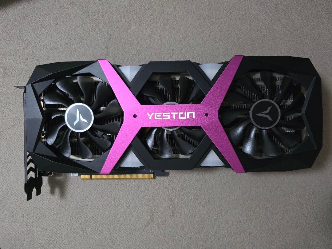 YESTON RX 6600XT 8gb 【動作品】