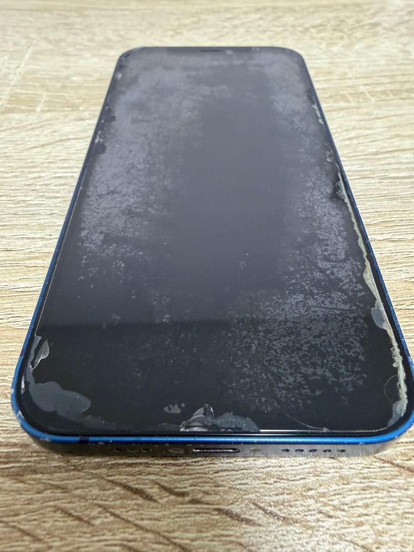 iPhone12 128GB SIMフリー 画面劣化あり バッテリー68%