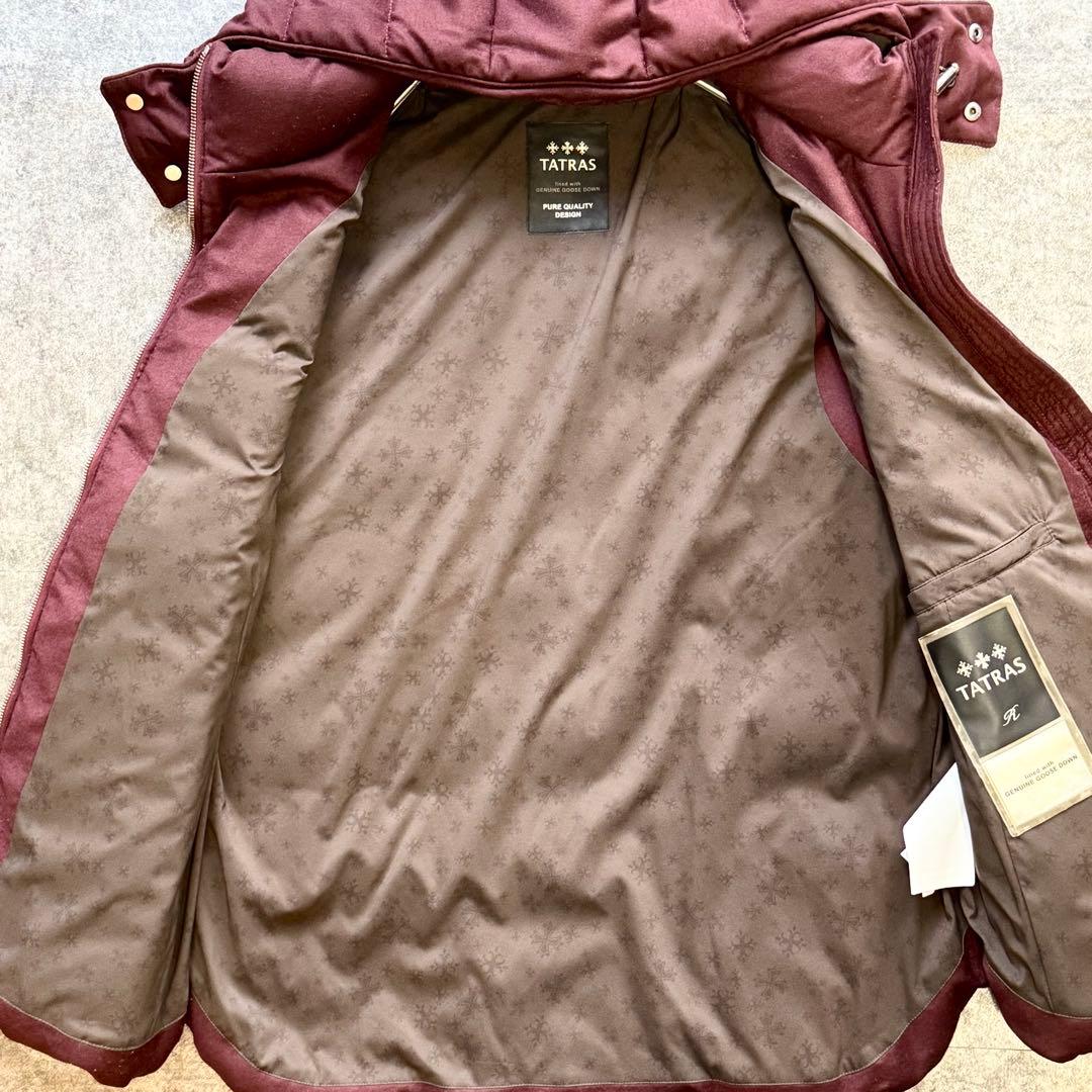 【美品】TATRAS タトラス ダウンベスト 高級Rライン ロロピアーナ 04