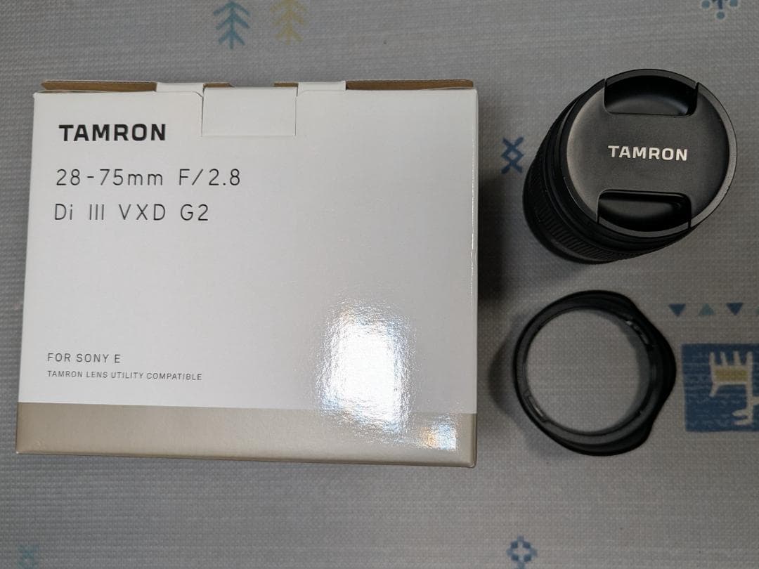 タムロン28-75mm F2.8 Di Ⅲ VXD G2 ソニーEマウント用