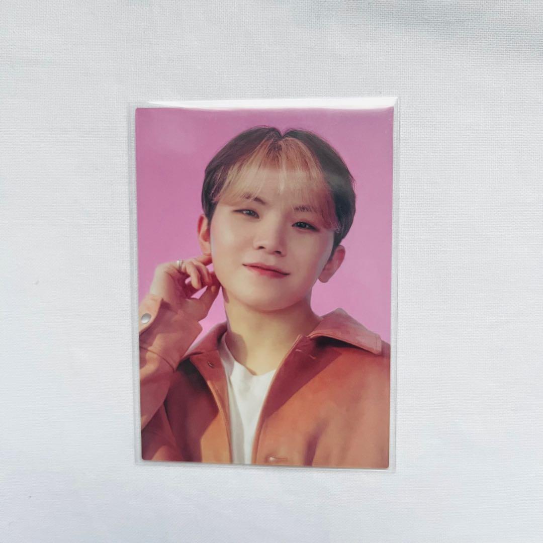 seventeenセブチ ウジ　メッセージ　トレカ