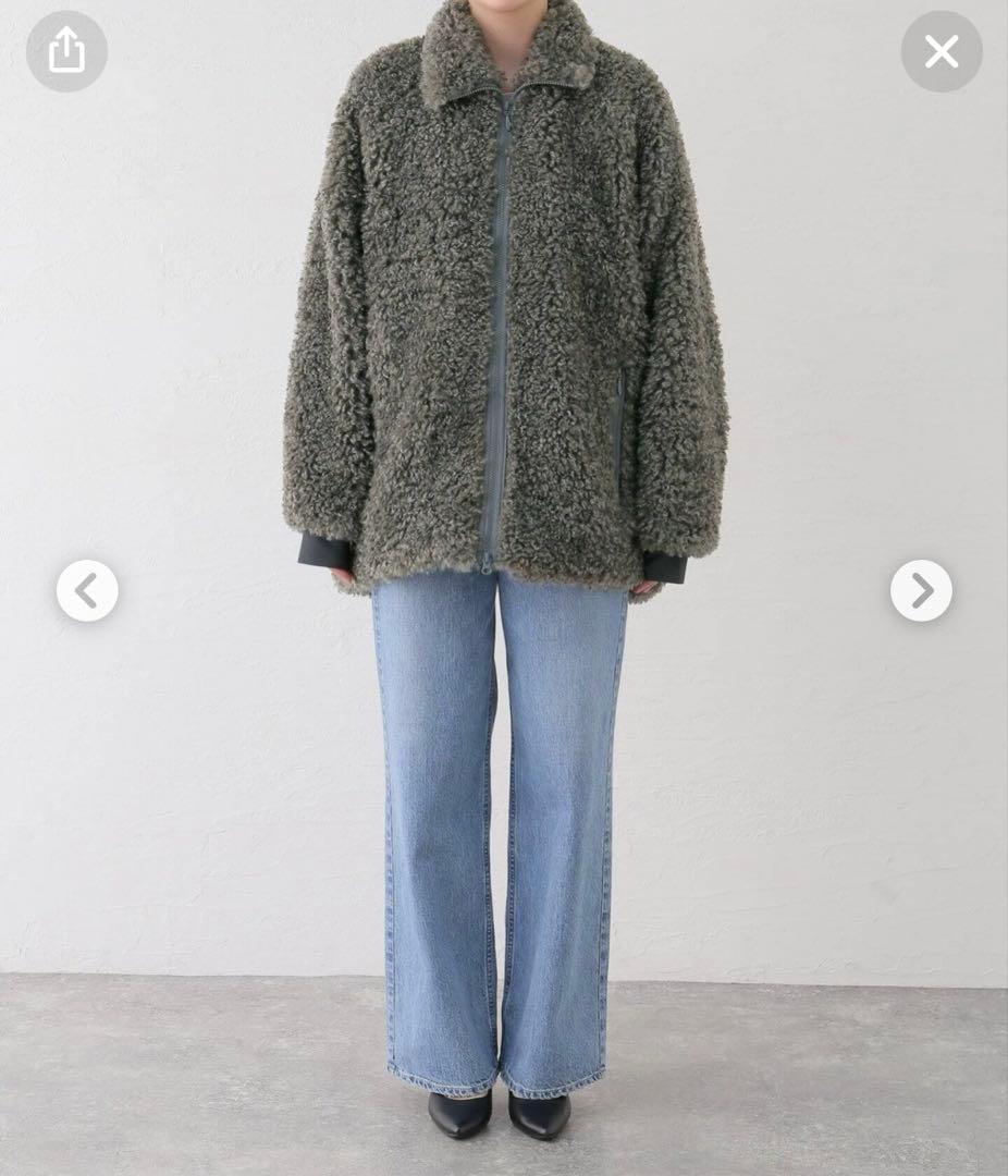 【一回着用のみ】Needles S.C.Fur Jacket ファージャケット