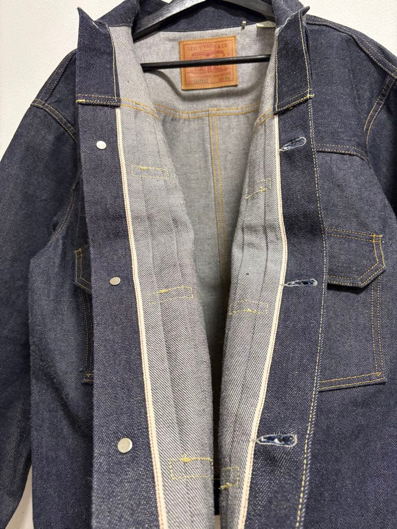 【極美品】LVC リーバイス 507XX T-Back 46 日本製 即完売品