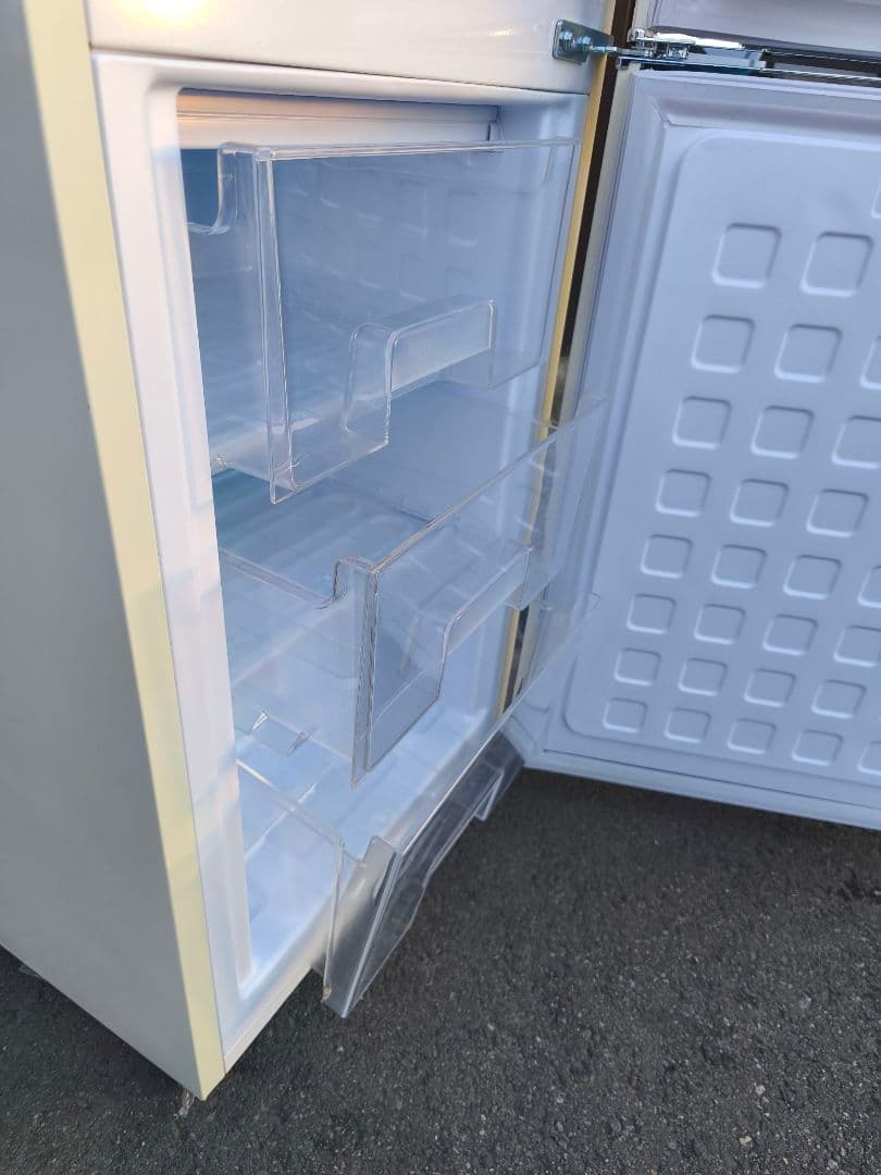 関東限 条件で無料配 24年 レトロ冷蔵庫 レトロ風冷蔵庫 レトロデザイン冷蔵庫