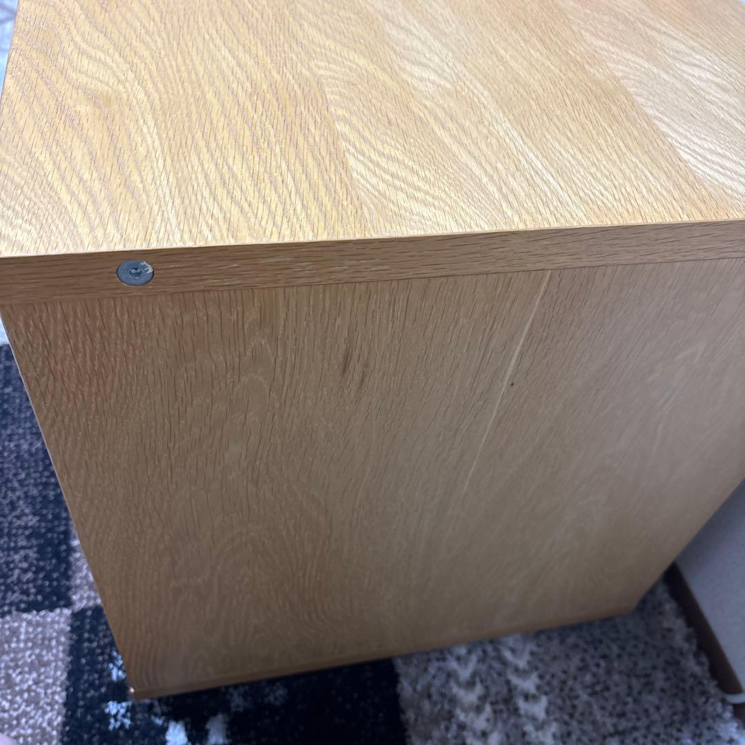 MUJI無印良品のシンプルなナチュラルウッドテレビ台　値下げしました