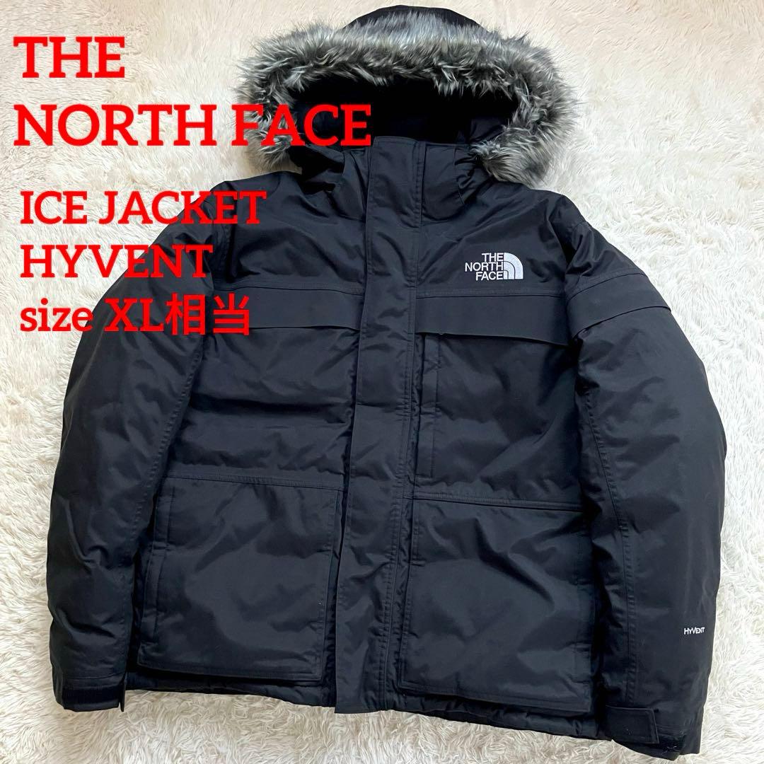 ✨3way✨ノースフェイス 高機能ダウン アイスジャケット 黒 ハイベント 美品
