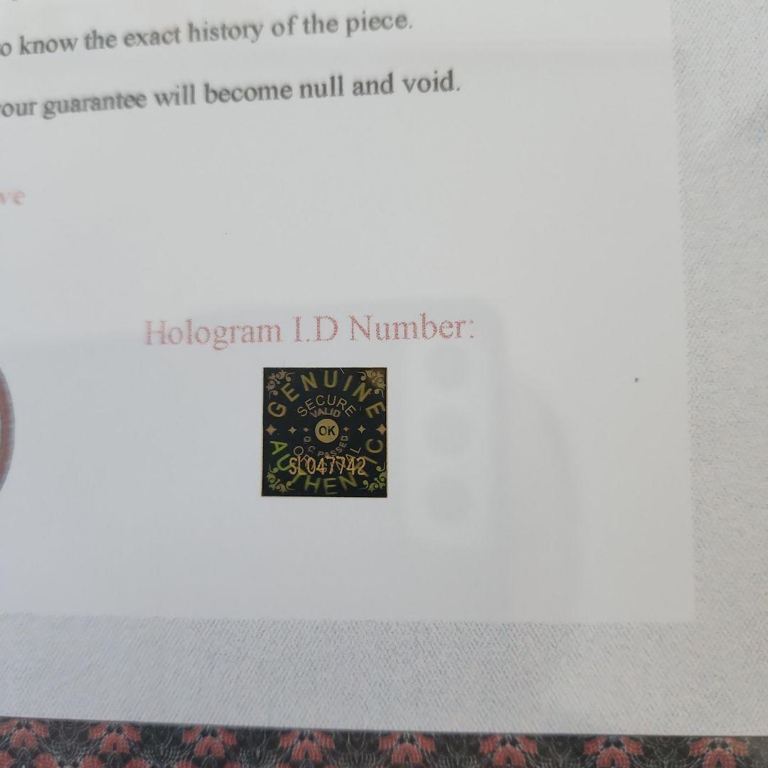 ミハエル・シューマッハ　F1　　　　サイン入りフォト　証明書付き