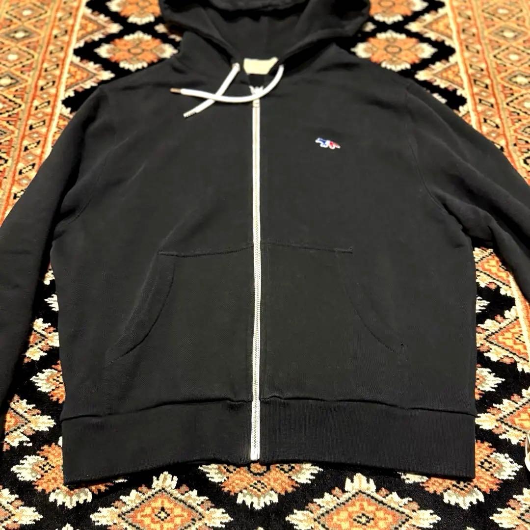 MAISON KITSUNE スエットパーカー M ブラック
