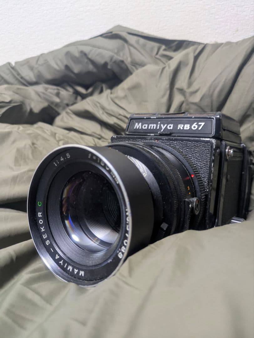 フィルムカメラ mamiya rb67