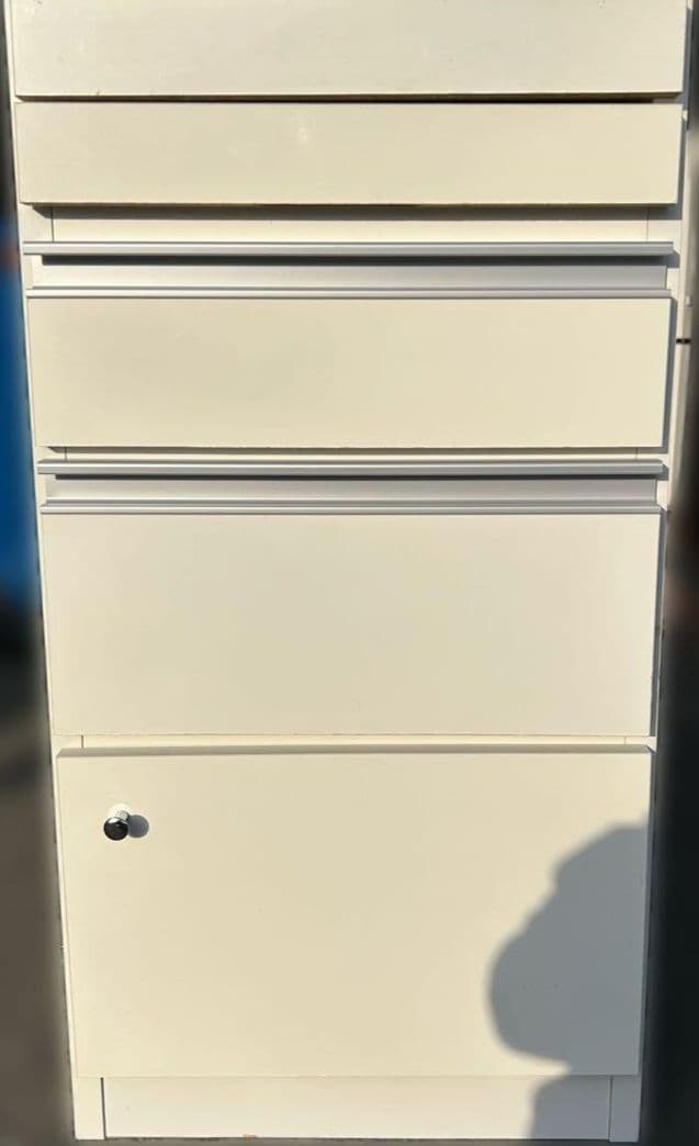 40FB クオーネ ホワイト 食器棚 収納 キッチンボード レンジ台