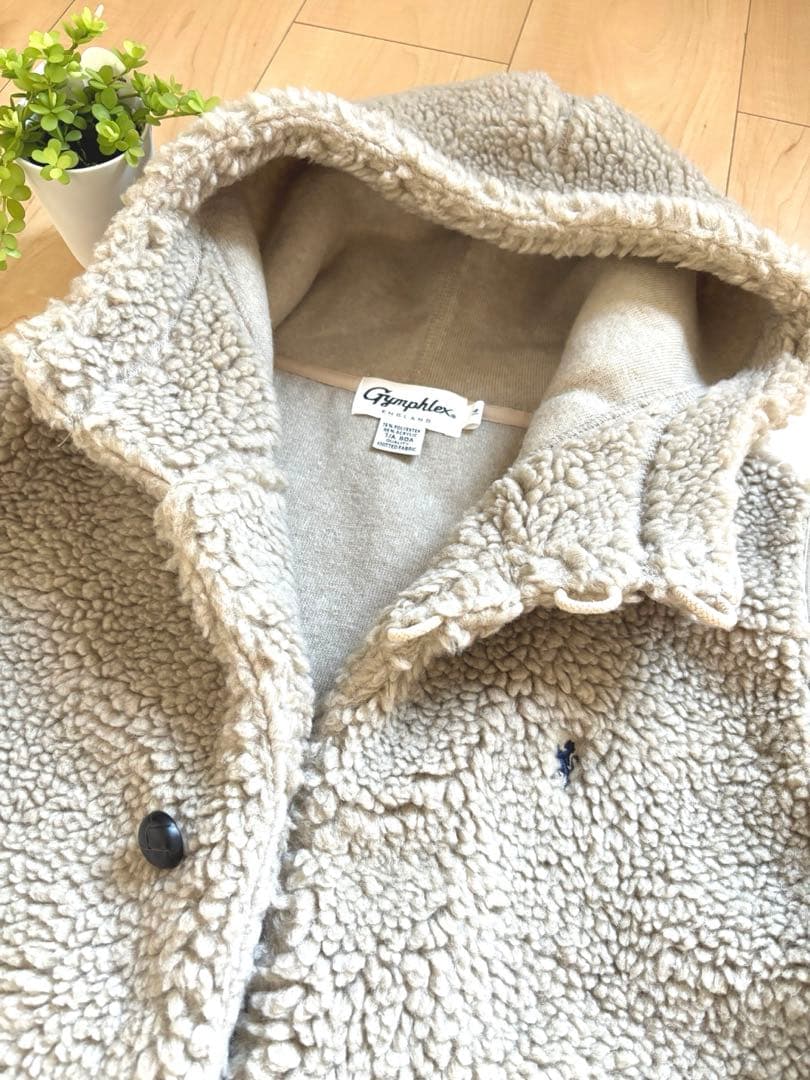 今季GYMPHLEX ジムフレックス ボアフードベスト