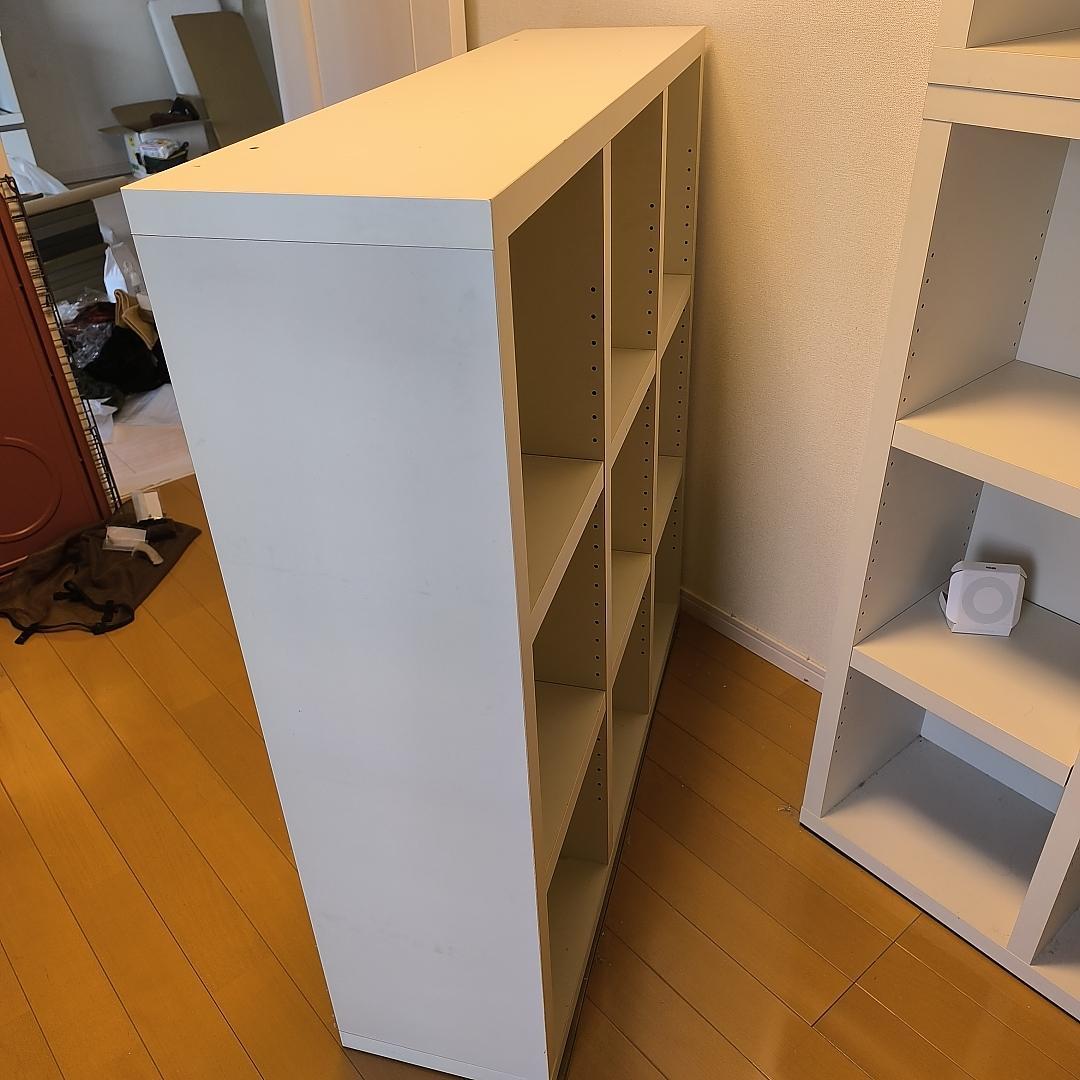 【2/20迄】110cm正方形 本棚 ナンバー③ 3つ星素材 250サイズ送料込