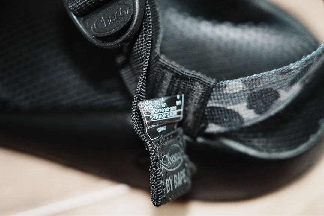 [A BATHING APE® X CHACO] チャコ　エイプ　サンダル