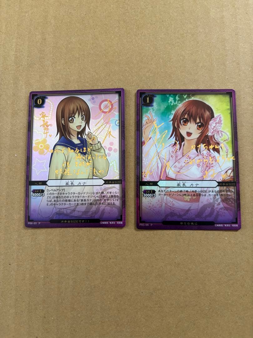 ぬらりひょんの孫　家長カナ　サイン　セット