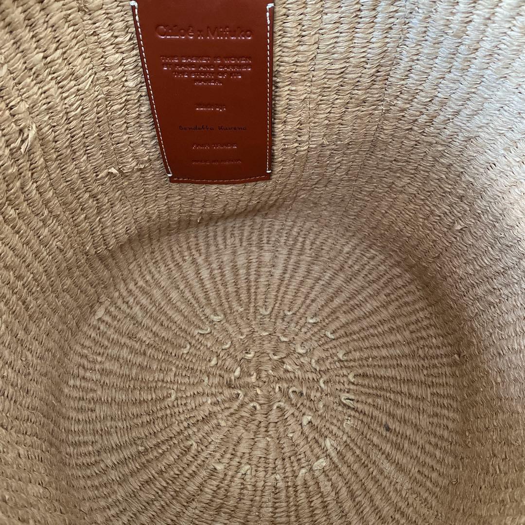 Chloé ベージュ ラージかごバッグ