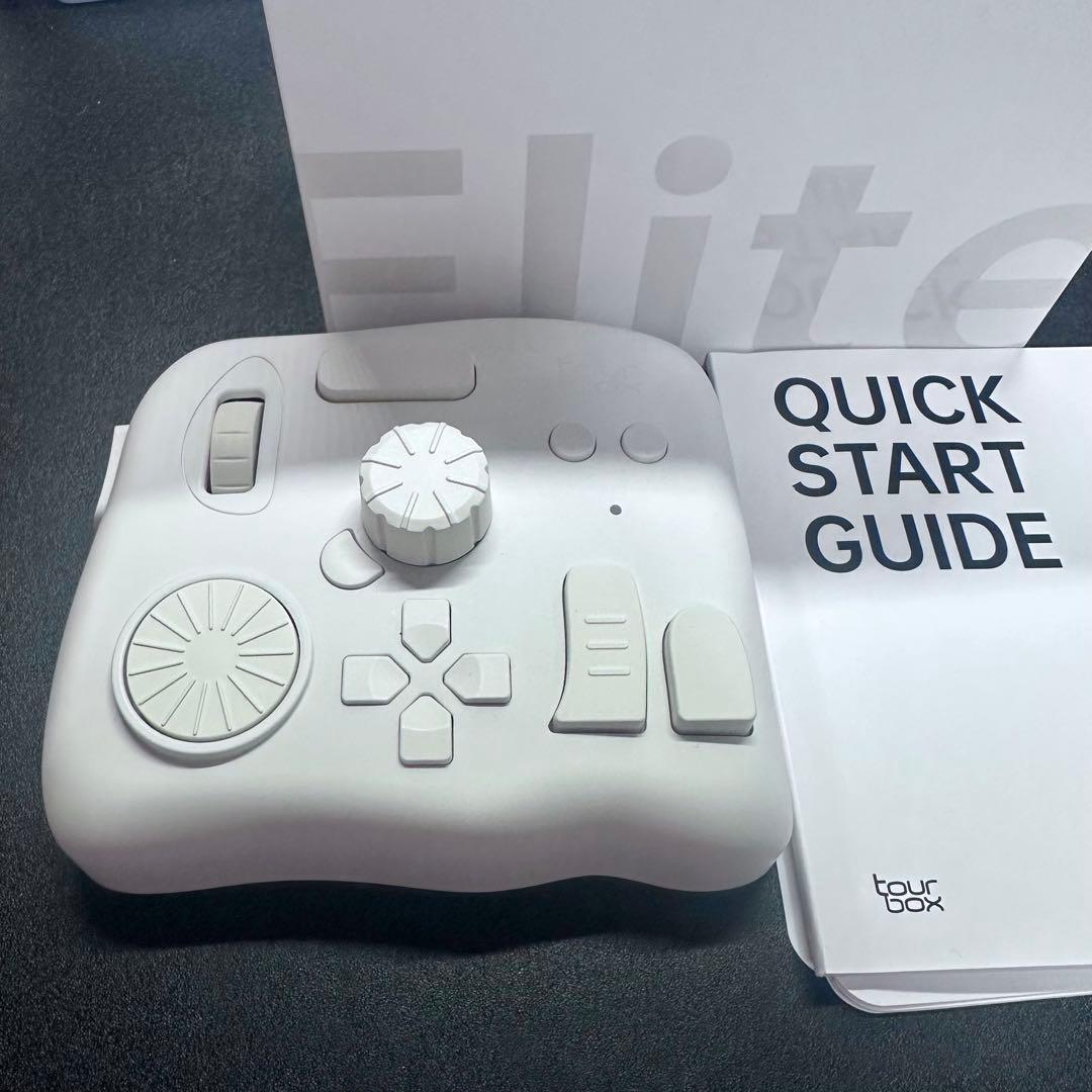 TourBox Elite アイボリーホワイト コントローラー