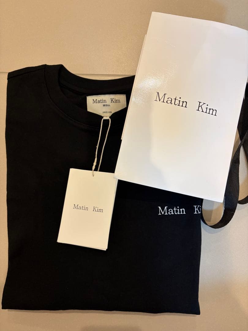 干し芋ページ※新品※ Matin Kim マーティンキムブラック サイズS