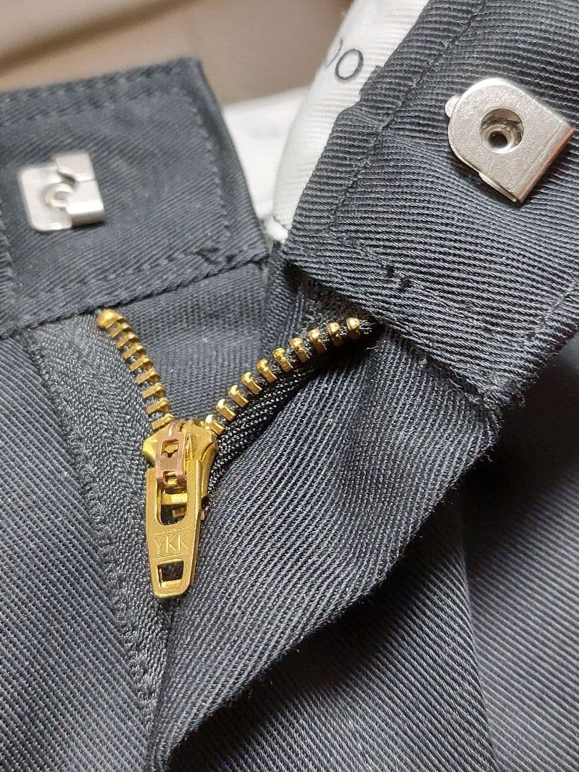 ok.soon Dickies ワイドチノパンツ 黒 L