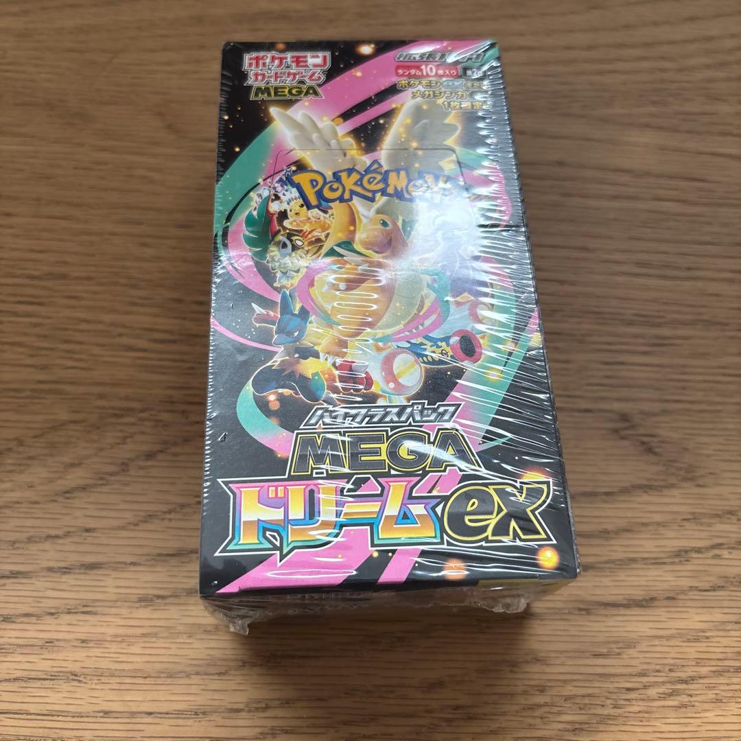 即日発送　ポケモンカード　MEGAドリームex シュリンク付き未開封ボックス
