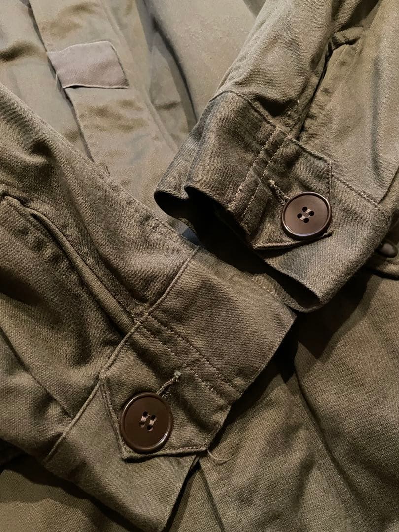 フランス軍 M-64モッズコート ライナー付き