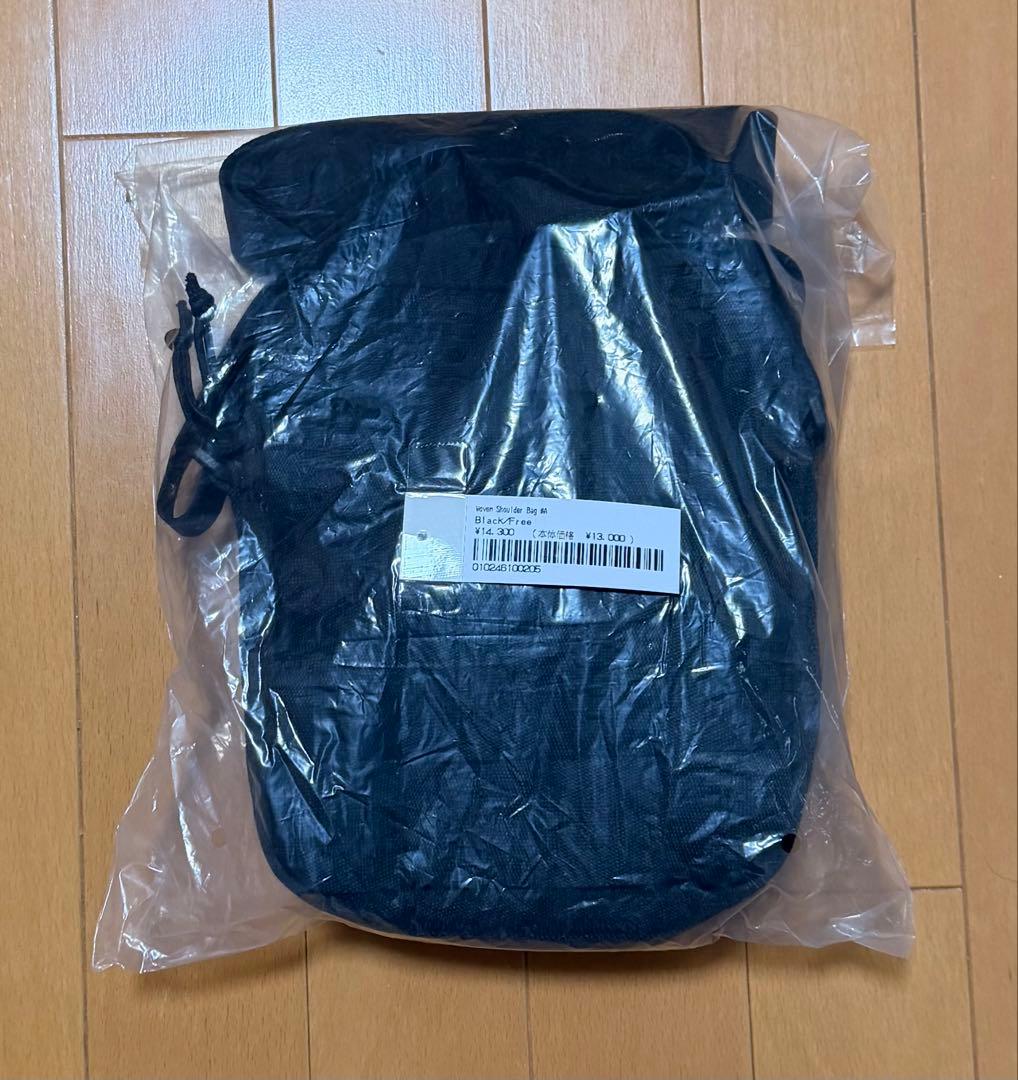 シュプリーム Supreme Woven Shoulder Bag 黒