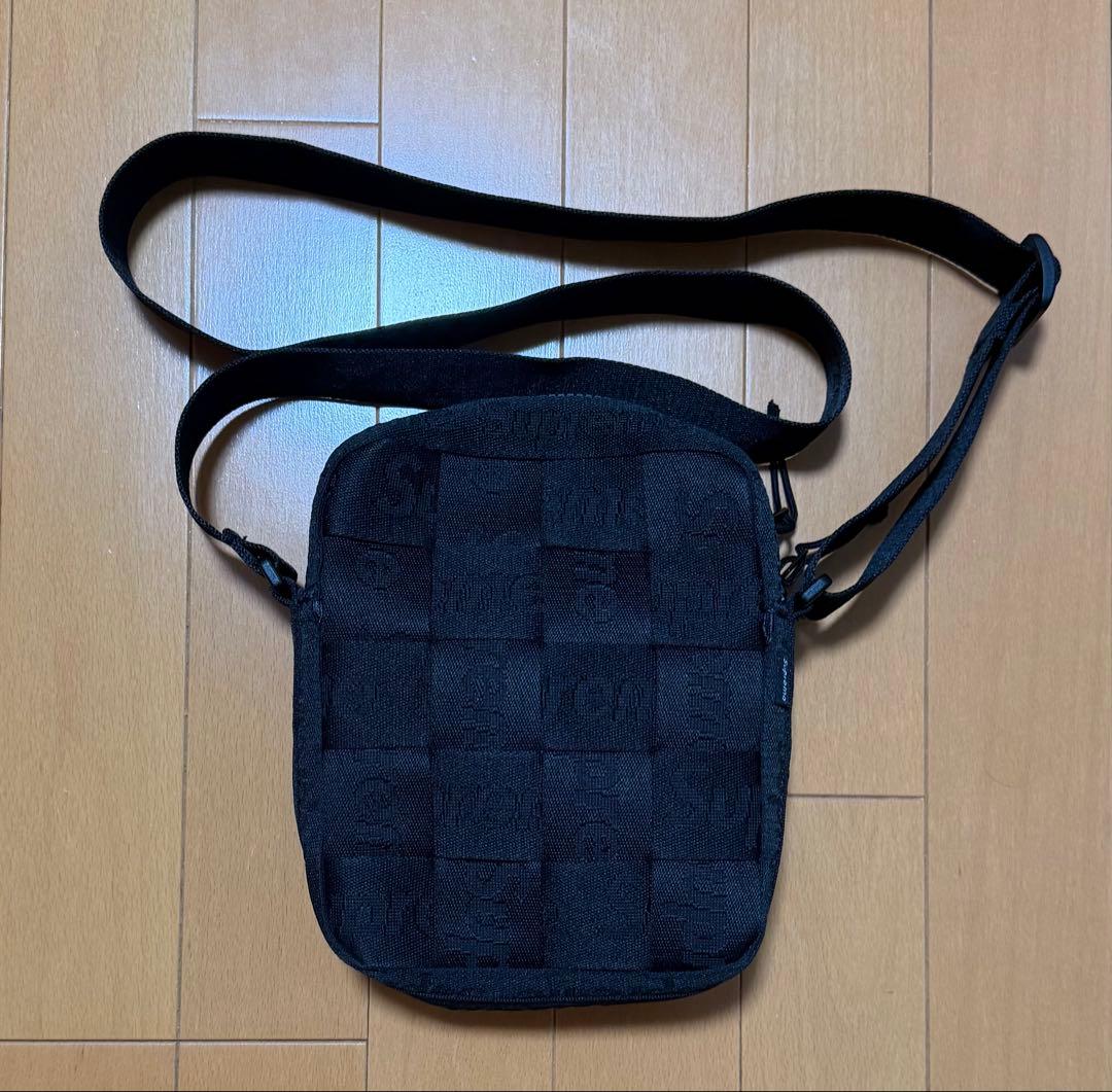 シュプリーム Supreme Woven Shoulder Bag 黒
