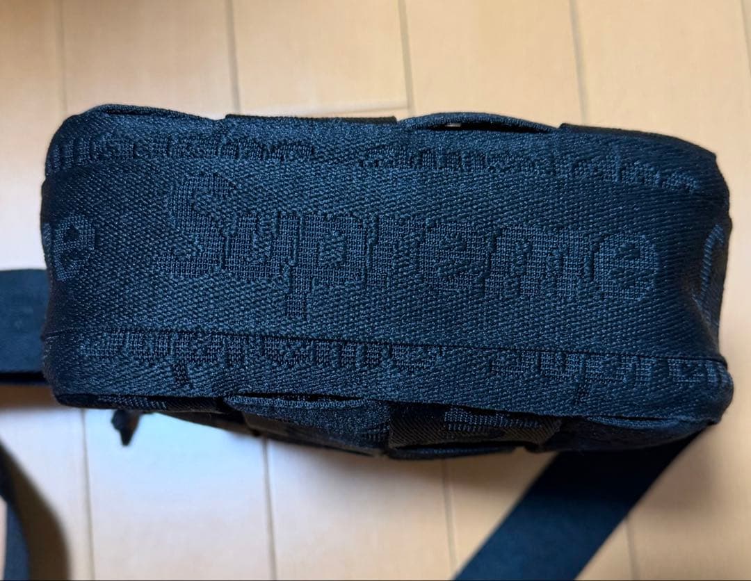 シュプリーム Supreme Woven Shoulder Bag 黒