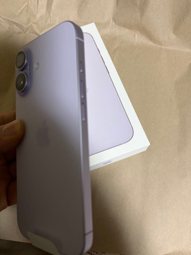 iPhone17 256GB ラベンダー