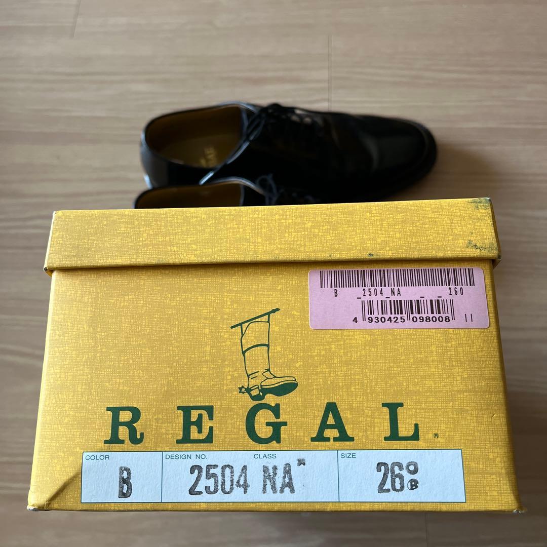 【ほぼ新品】REGALリーガル　2504NA　ブラック　26.0 cm