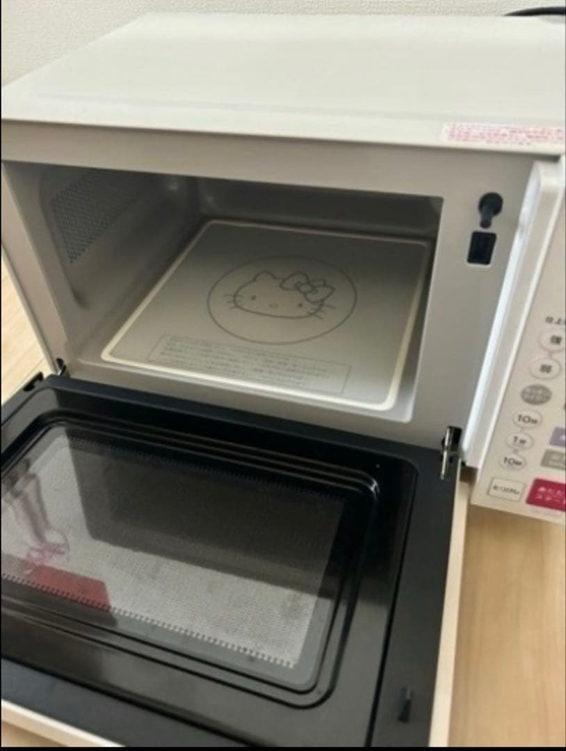 ハローキティ電子レンジ