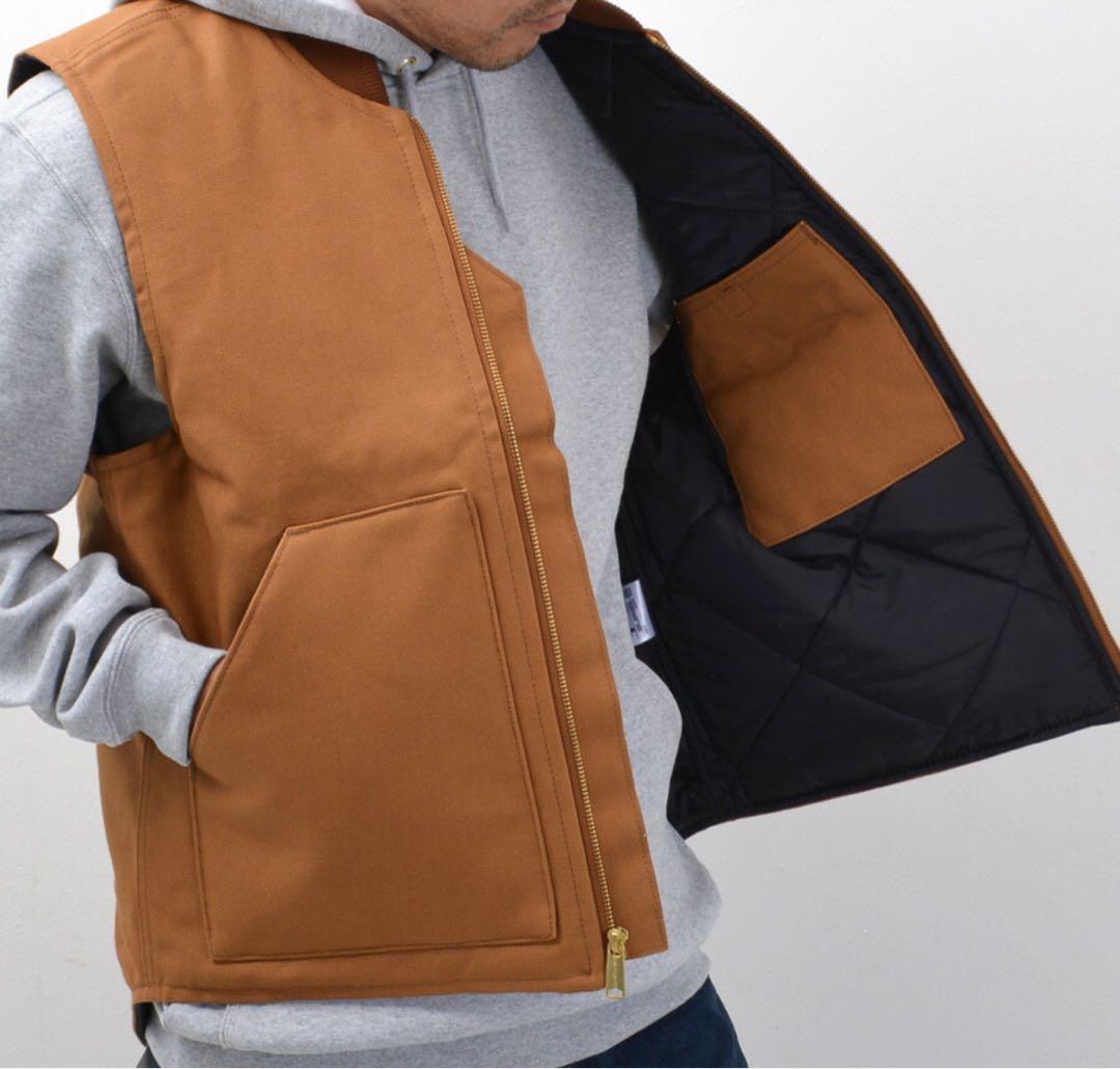 トップス Carhartt v01 brown vest