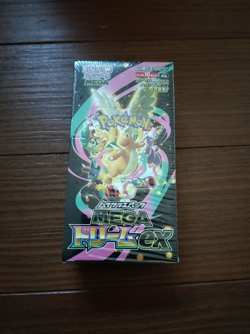 【新品未開封】　MEGAドリームex 1box シュリンク付き　ポケモンカード