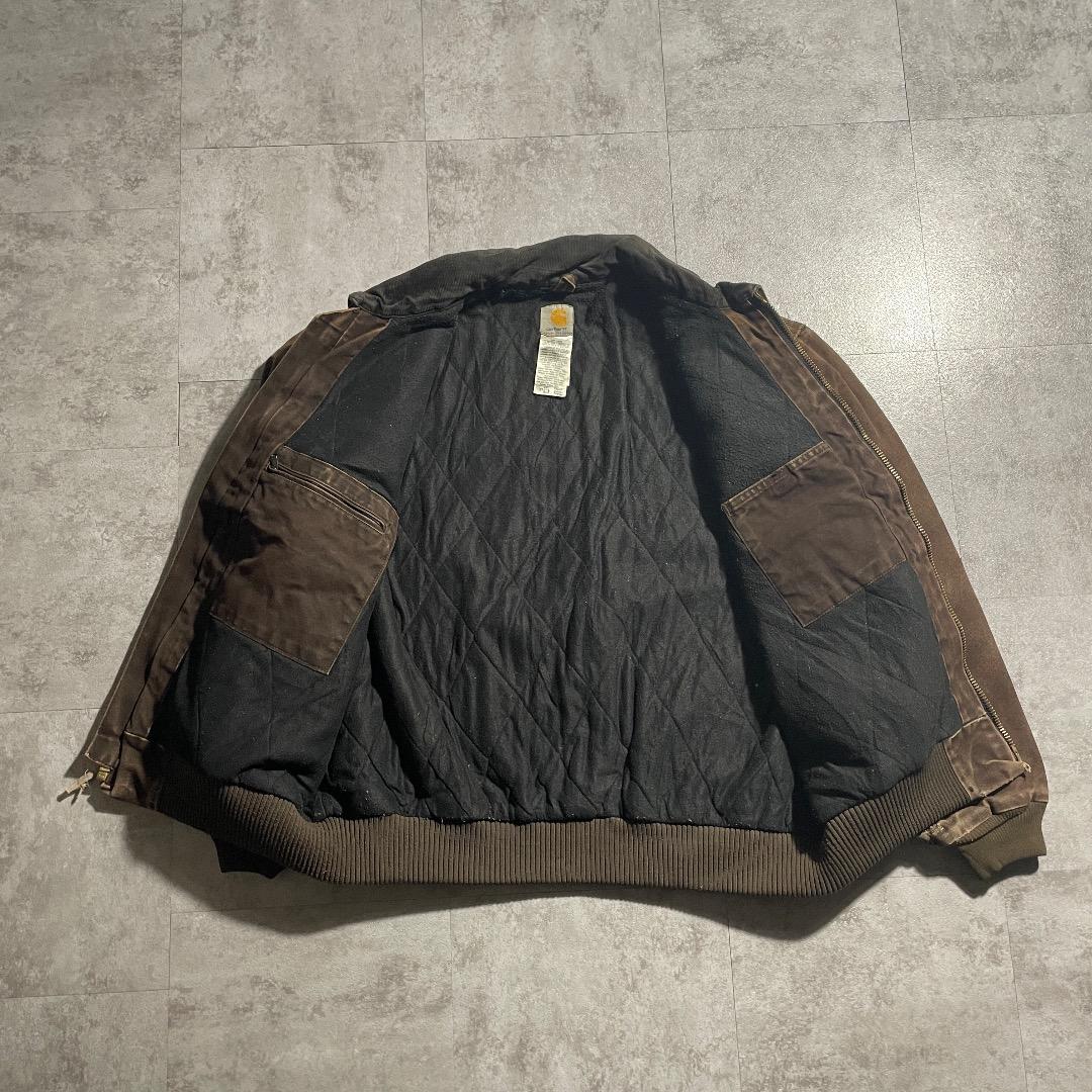 00s メキシコ製USA生地 ブラウン カーハート サンタフェジャケット XXL