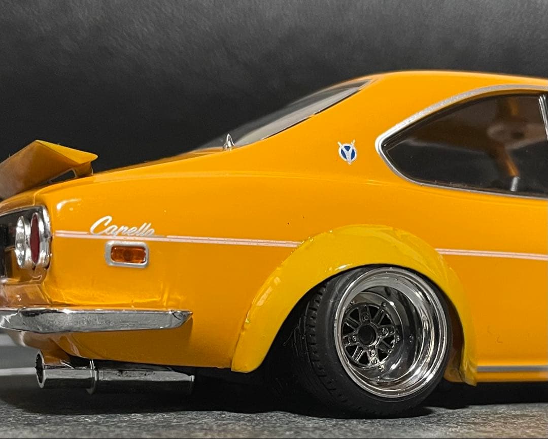 1/24 アシェット 国産名車 MAZDA カペラ 旧車 改造車 カスタムカー