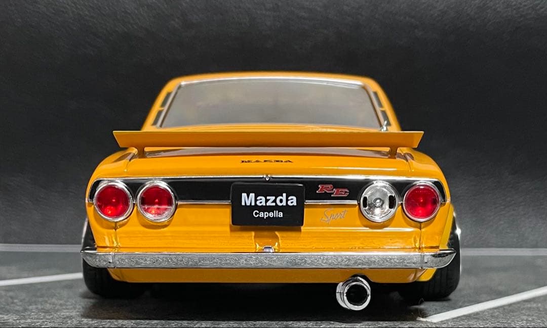 1/24 アシェット 国産名車 MAZDA カペラ 旧車 改造車 カスタムカー