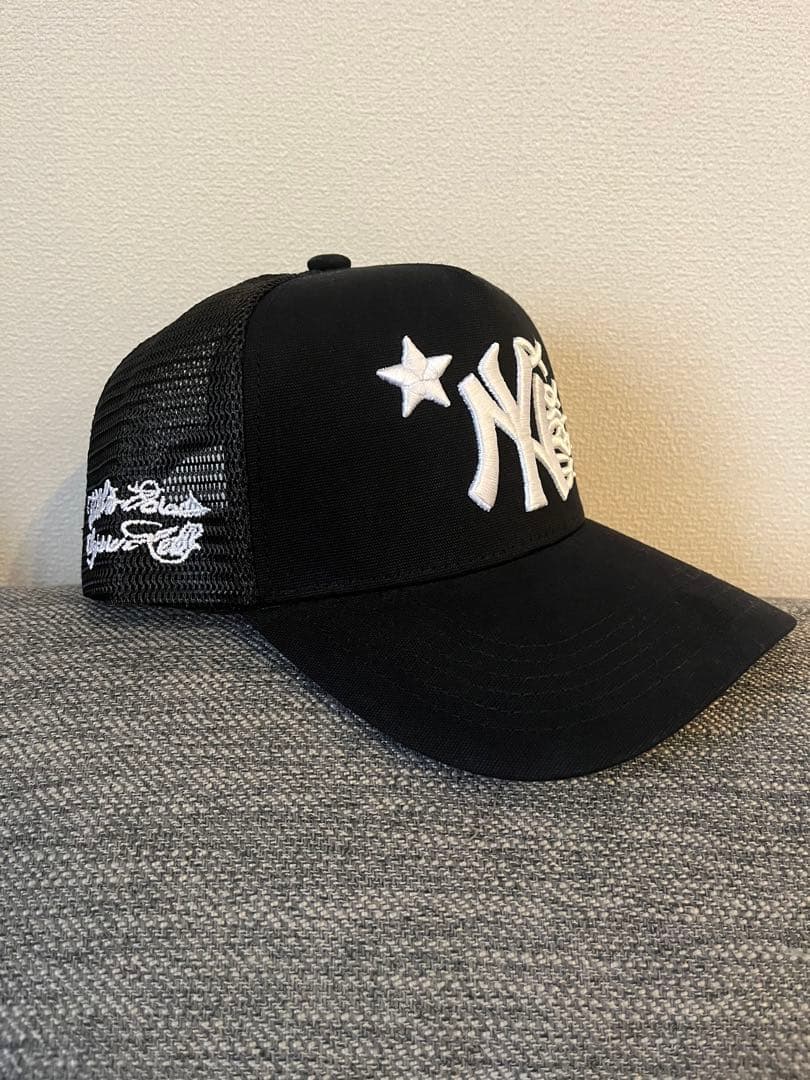 希少 海外限定 HELLSTAR NY BLACK SNAP BACK CAP
