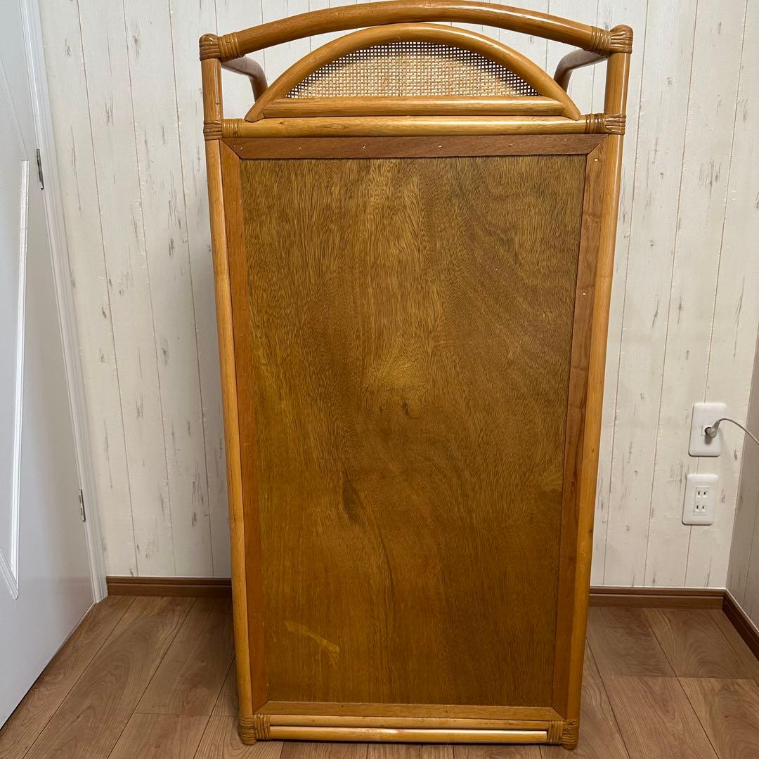 チェスト 家具 タンス 収納家具 整理棚 ラタン 6段 天然素材 引取希望