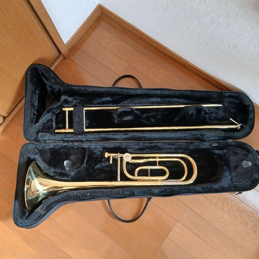 テナーバストロンボーン ケース付き マウスピースBACH 6-1/2AL付き