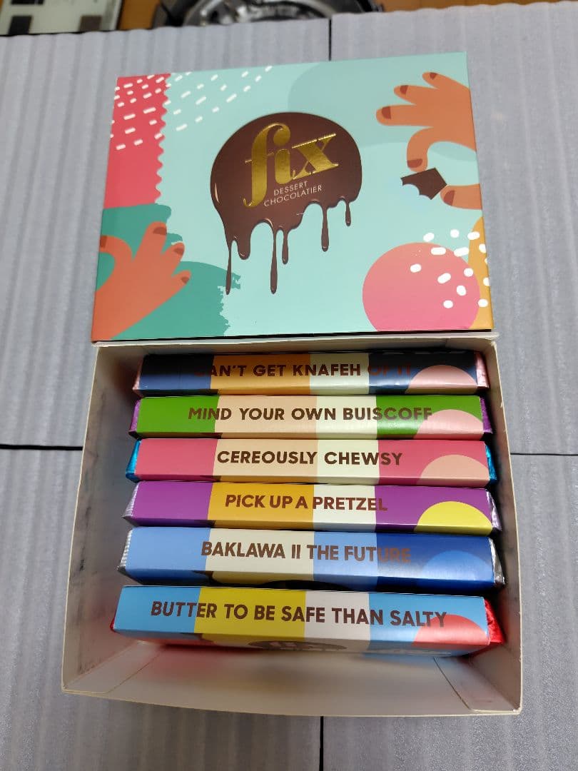 【ぷぅ】ドバイチョコレート FIX（6枚セット）袋2枚付き