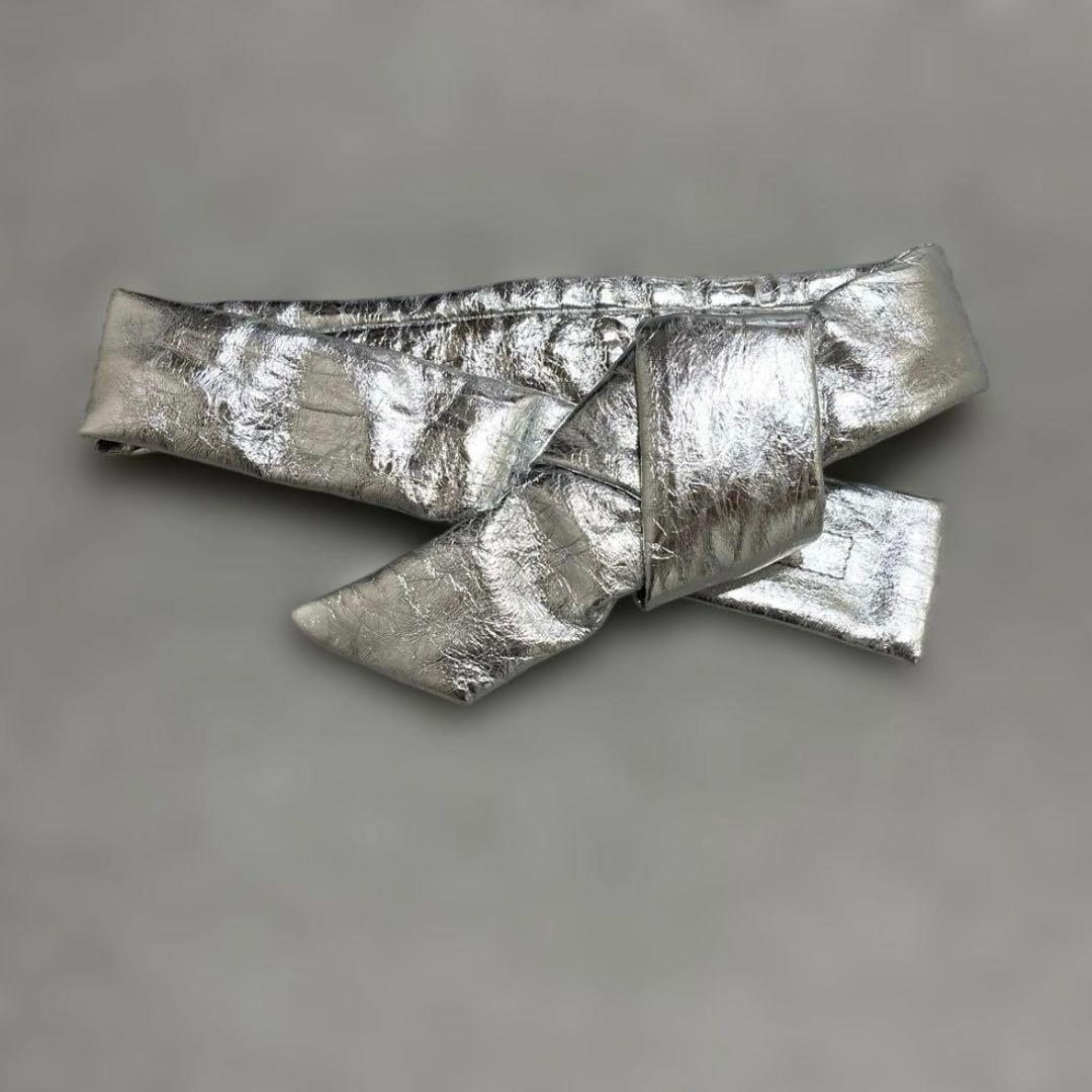 DRIES VAN NOTEN シルバーベルト