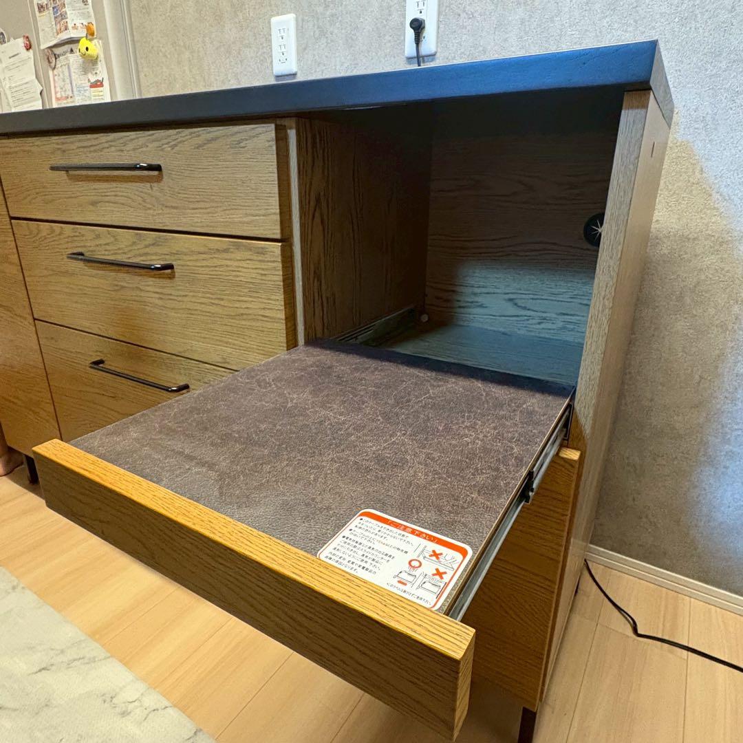 ※ダイヤ 希望金額受付中❗️PM以降削除 140cm木目調キッチンカウンター