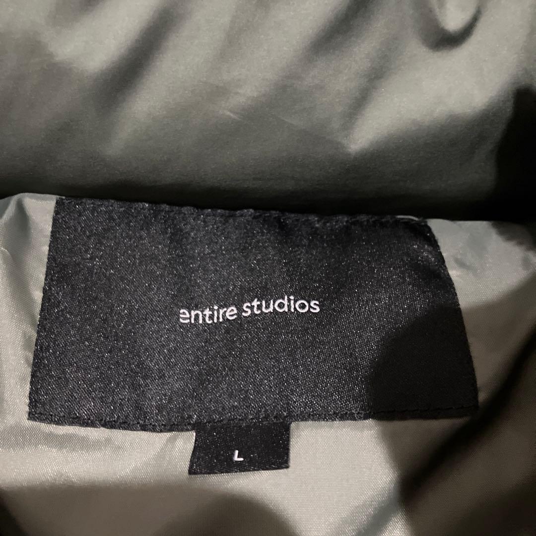 entire studios エンタイアスタジオ　ダウンベスト L