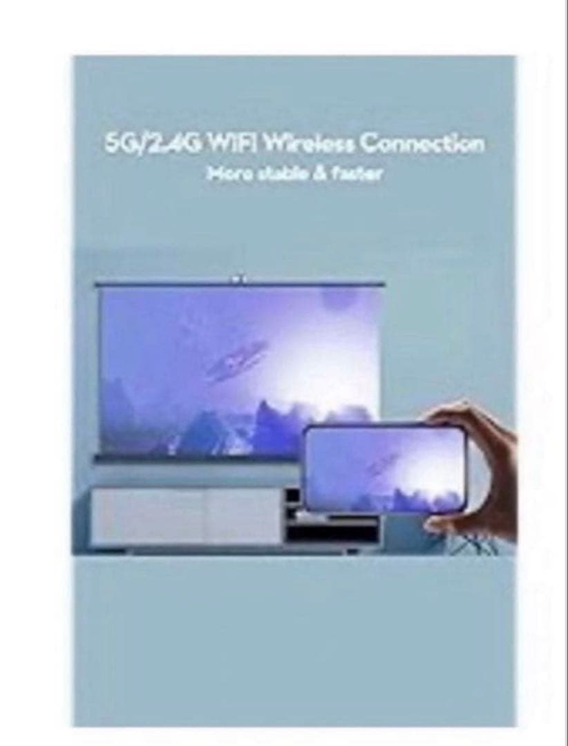 Netflix対応 超小型プロジェクター COI ブラック 高画質コンパクト新品